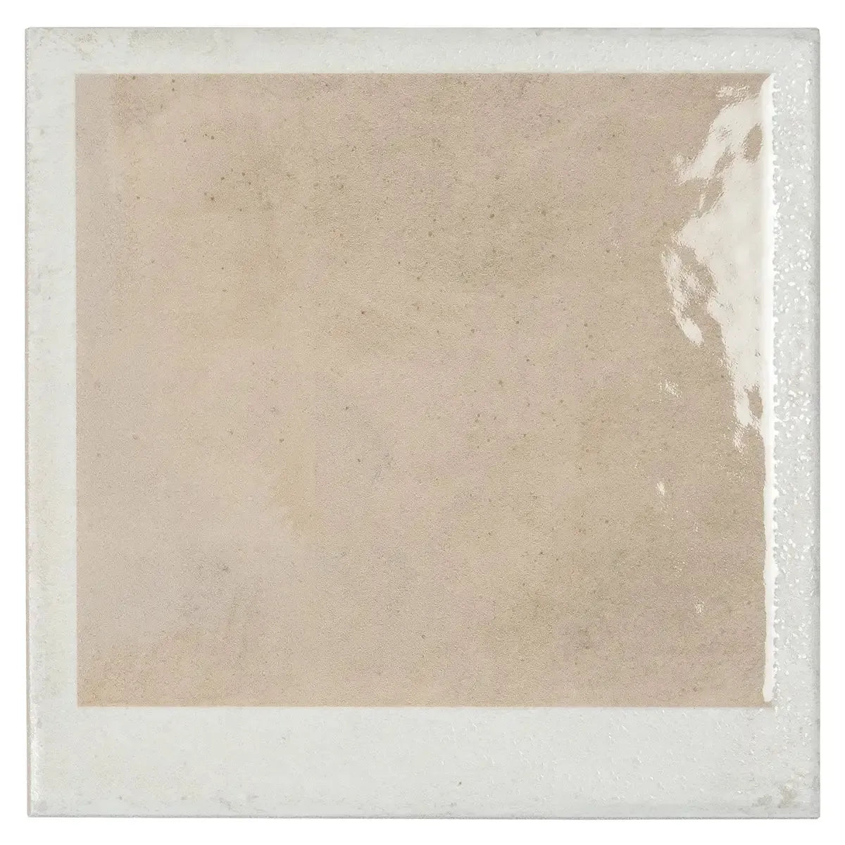 Formidus Taupe Deco Square 8x8 Porcelain Tile | Tile Club