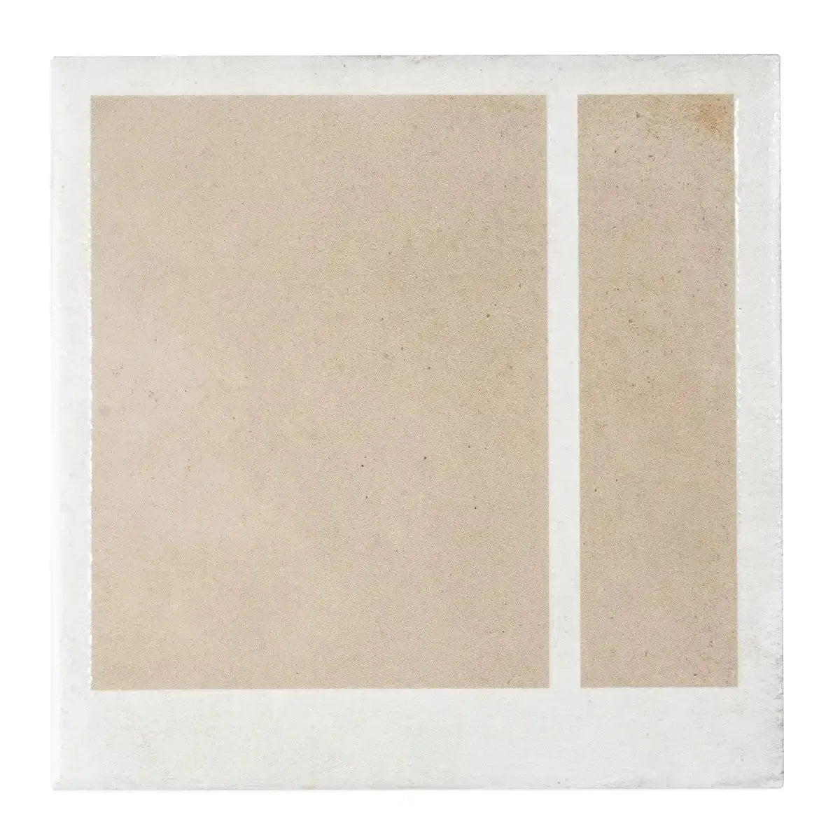 Formidus Taupe Deco Square 8x8 Porcelain Tile | Tile Club