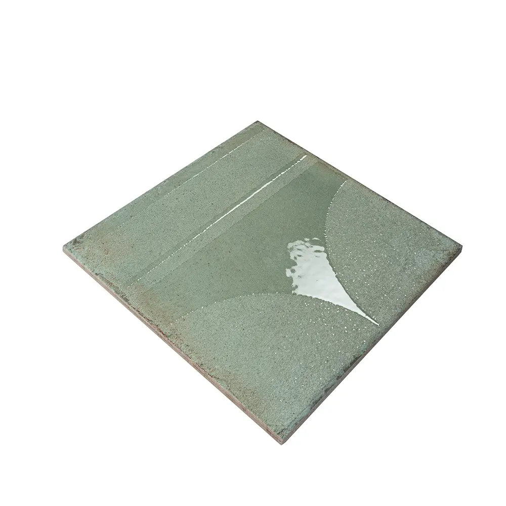 Formidus Sage Deco Square 8x8 Porcelain Tile | Tile Club