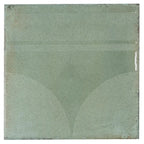 Formidus Sage Deco Square 8x8 Porcelain Tile | Tile Club