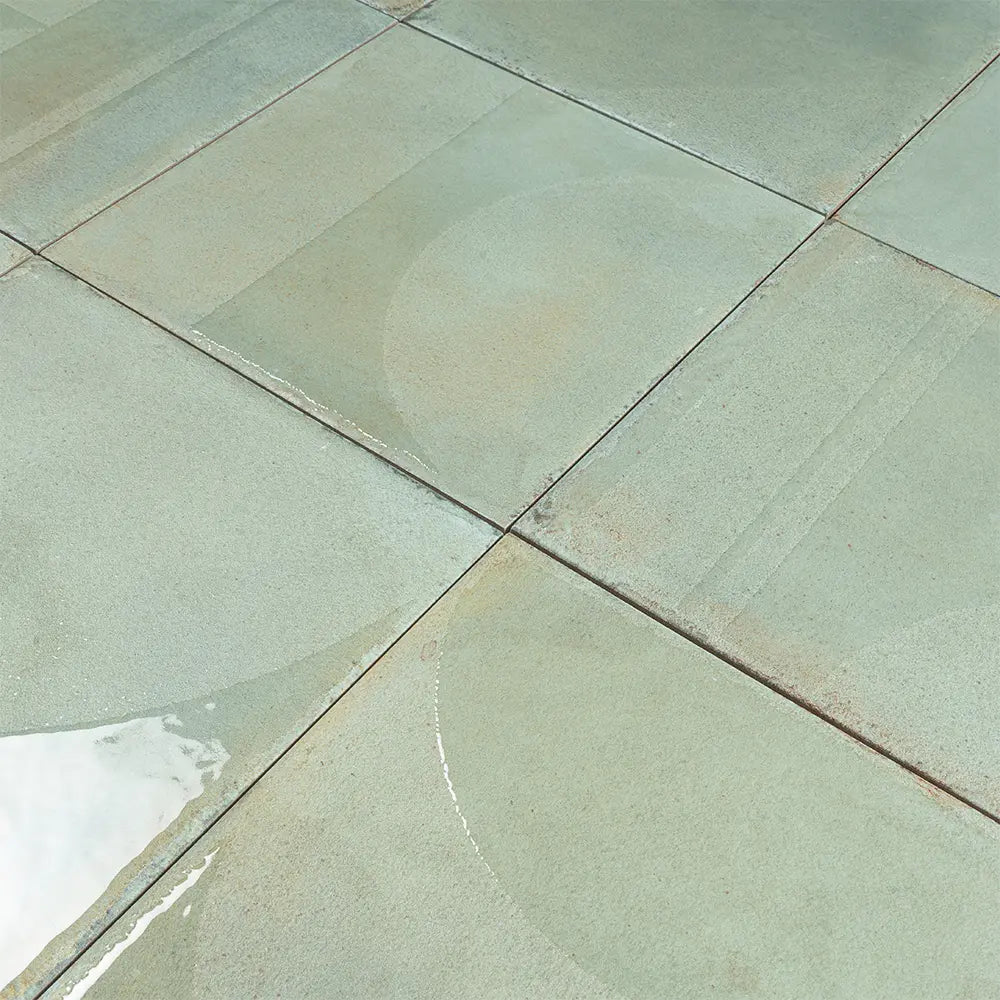 Formidus Sage Deco Square 8x8 Porcelain Tile | Tile Club