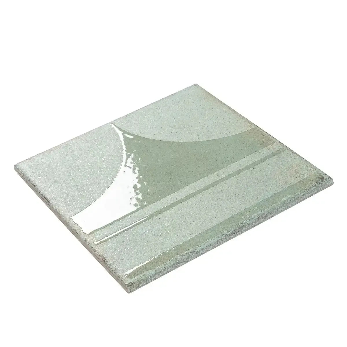 Formidus Sage Deco Square 8x8 Porcelain Tile | Tile Club