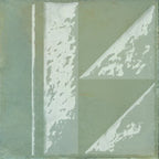 Formidus Sage Deco Square 8x8 Porcelain Tile | Tile Club