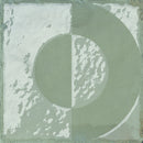 Formidus Sage Deco Square 8x8 Porcelain Tile | Tile Club