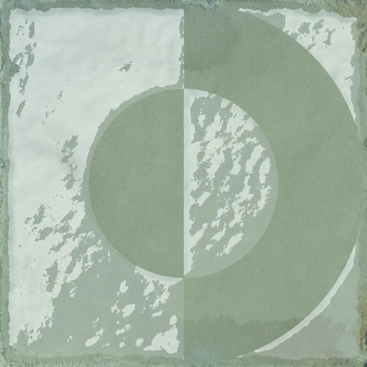 Formidus Sage Deco Square 8x8 Porcelain Tile | Tile Club