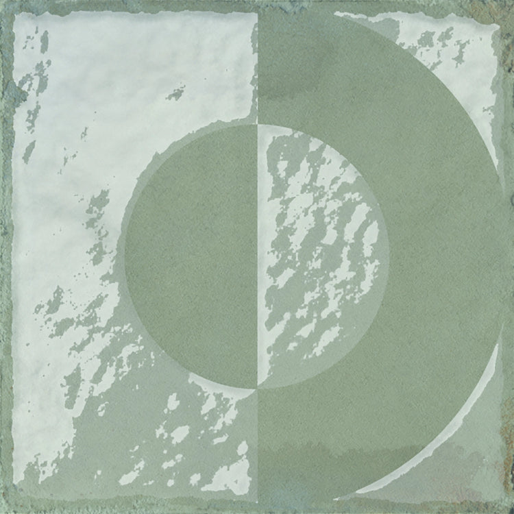Formidus Sage Deco Square 8x8 Porcelain Tile | Tile Club