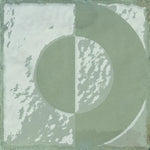 Formidus Sage Deco Square 8x8 Porcelain Tile Sample