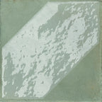 Formidus Sage Deco Square 8x8 Porcelain Tile | Tile Club