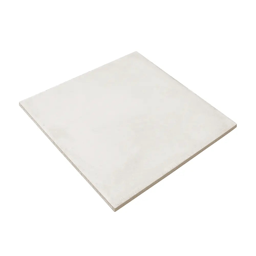 Formidus White Square 8x8 Porcelain Tile | Tile Club