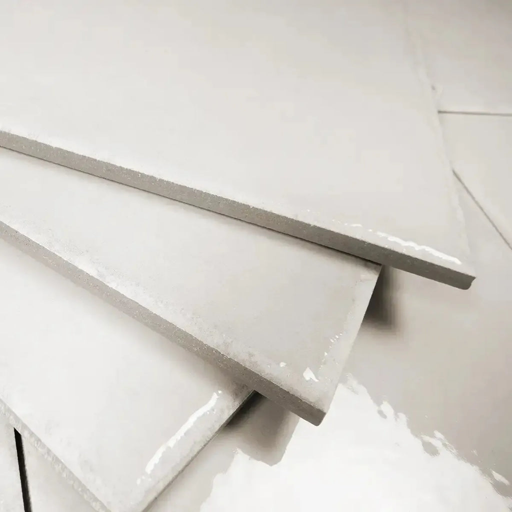 Formidus White Square 8x8 Porcelain Tile | Tile Club