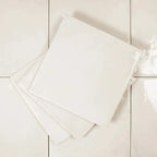 Formidus White Square 8x8 Porcelain Tile | Tile Club