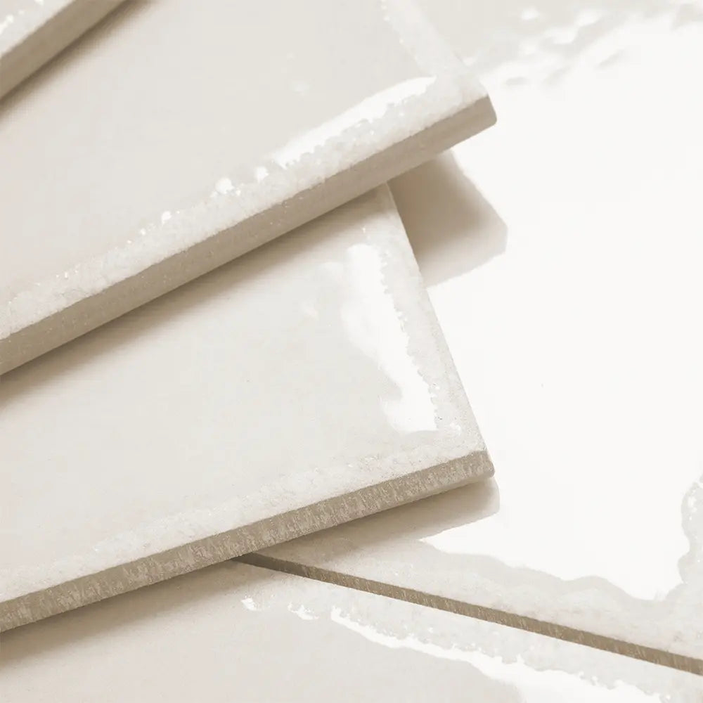 Formidus White Square 8x8 Porcelain Tile | Tile Club