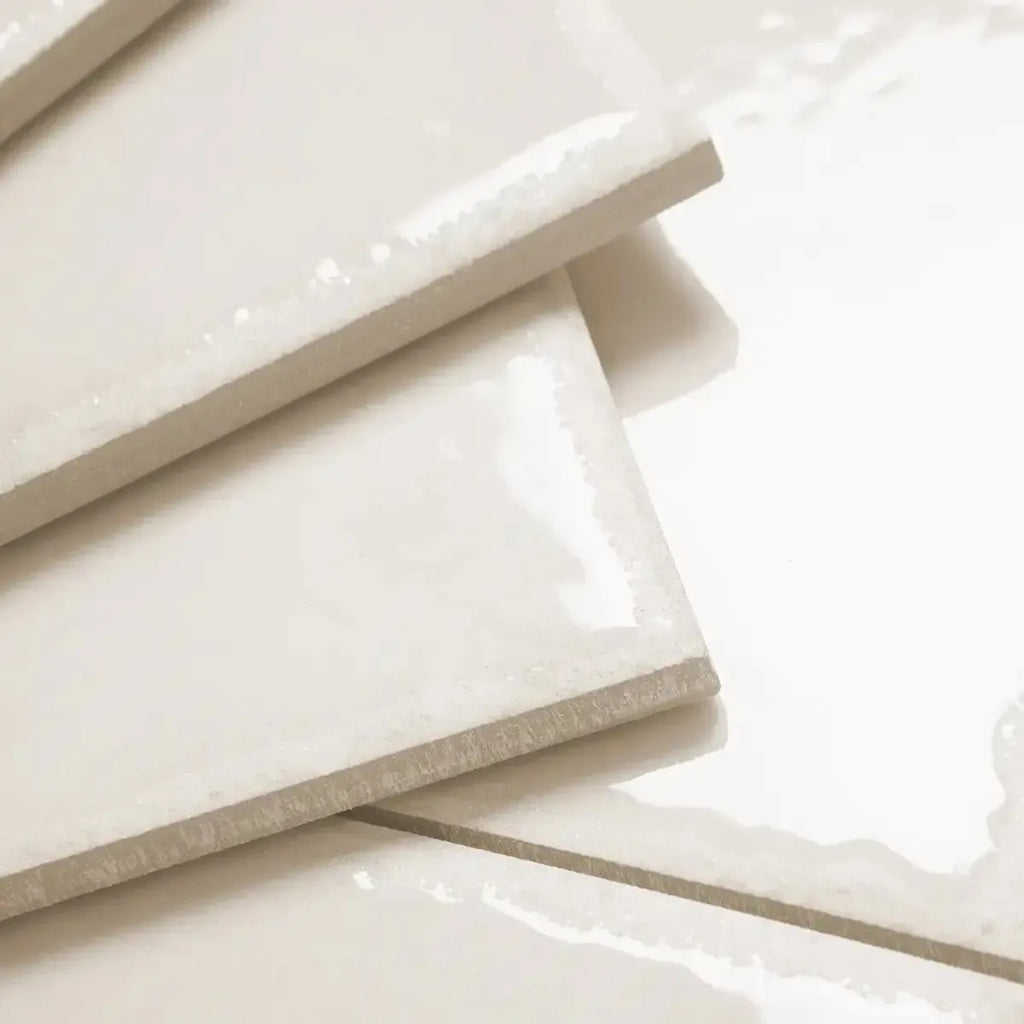 Formidus White Square 8x8 Porcelain Tile | Tile Club