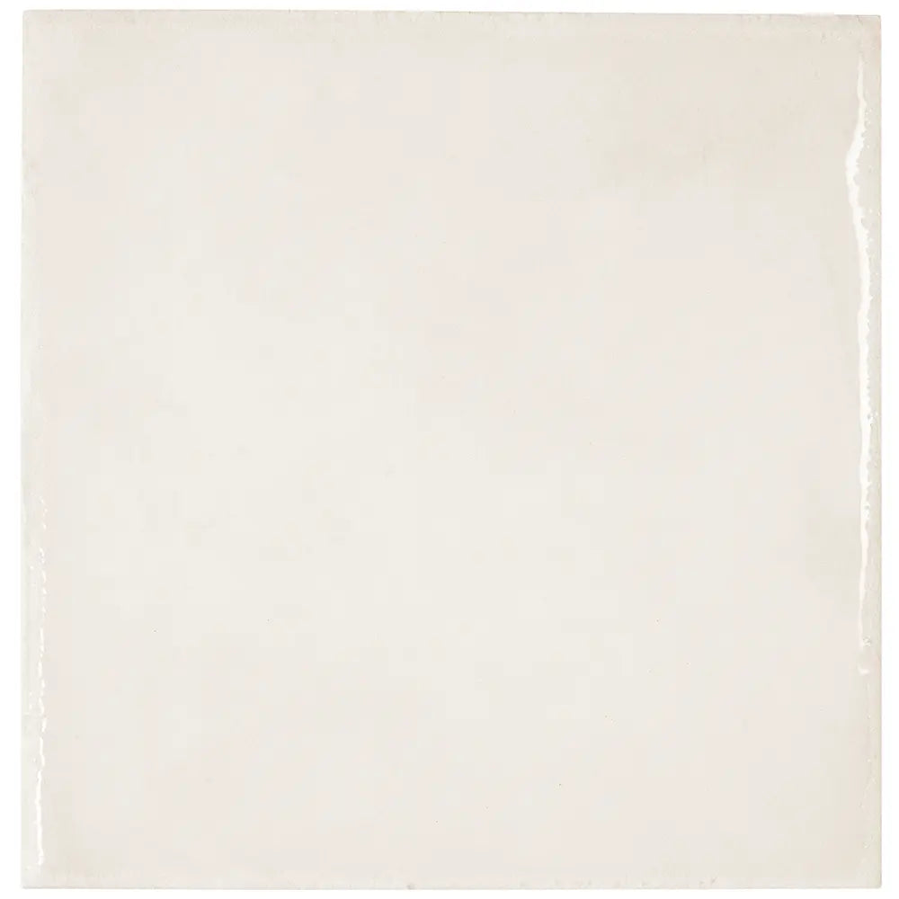 Formidus White Square 8x8 Porcelain Tile | Tile Club