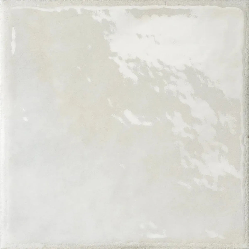 Formidus White Square 8x8 Porcelain Tile | Tile Club