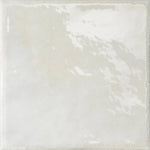 Formidus White Square 8x8 Porcelain Tile Sample