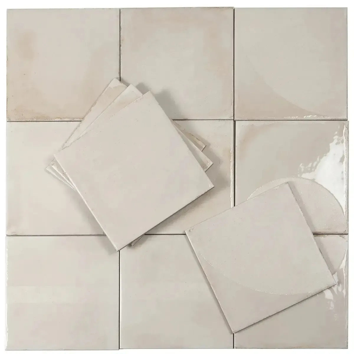 Formidus Sand Deco Square 8x8 Porcelain Tile | Tile Club