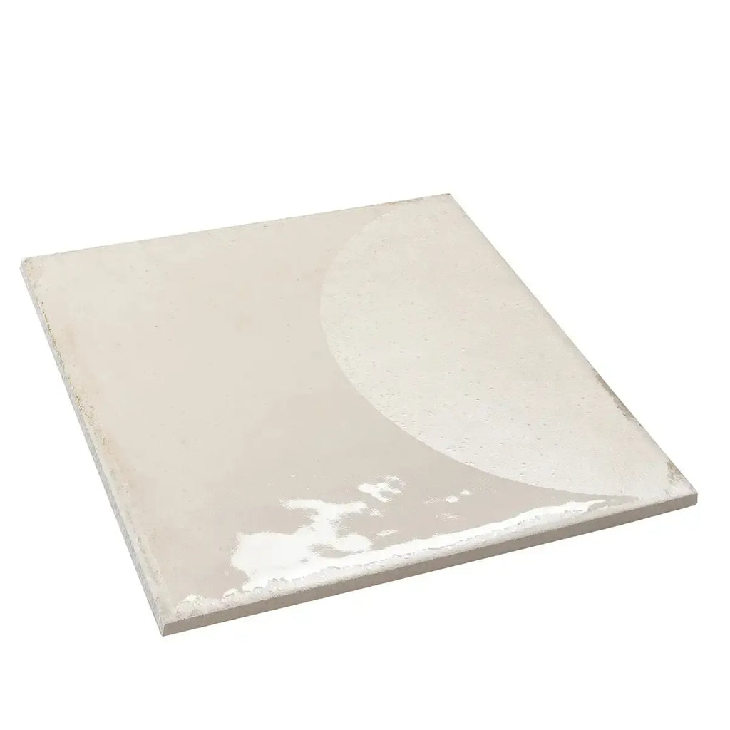 Formidus Sand Deco Square 8x8 Porcelain Tile | Tile Club