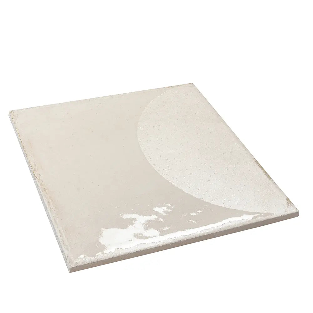 Formidus Sand Deco Square 8x8 Porcelain Tile | Tile Club