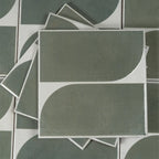 Formidus Evergreen Deco Square 8x8 Porcelain Tile | Tile Club