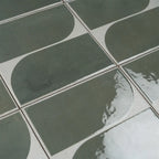 Formidus Evergreen Deco Square 8x8 Porcelain Tile | Tile Club