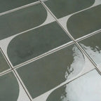 Formidus Evergreen Deco Square 8x8 Porcelain Tile | Tile Club