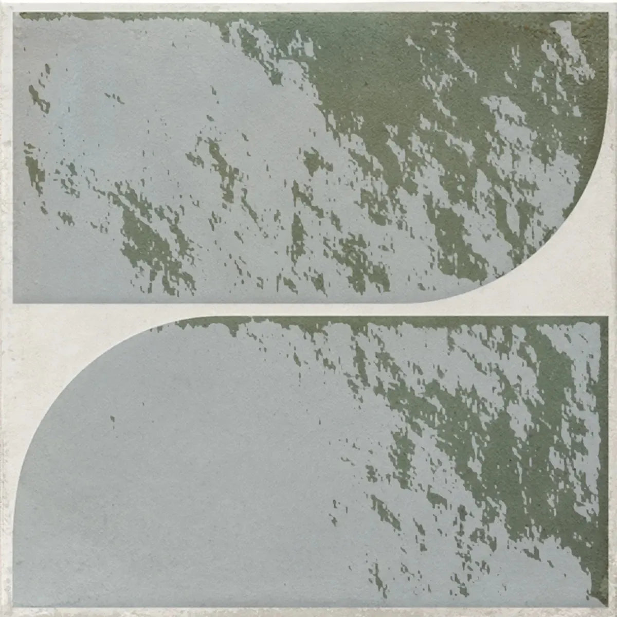 Formidus Evergreen Deco Square 8x8 Porcelain Tile | Tile Club