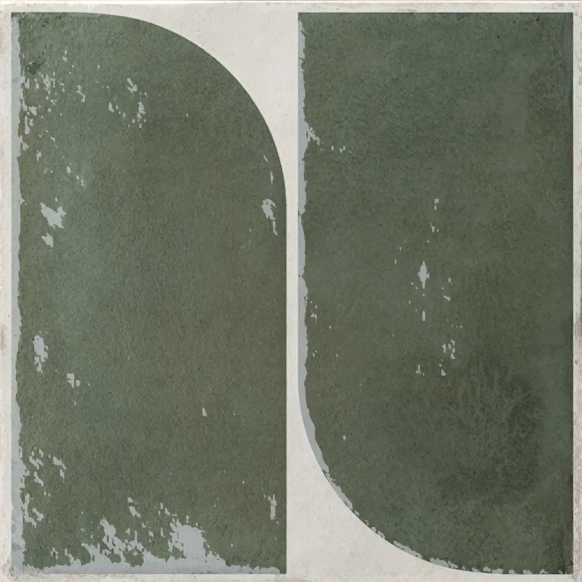 Formidus Evergreen Deco Square 8x8 Porcelain Tile | Tile Club