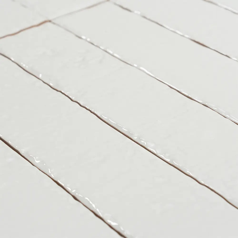 Colobric White Brick 2x16 Ceramic Wall Tile | Tile Club