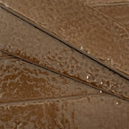 Colobric Brown Brick 2x16 Ceramic Wall Tile