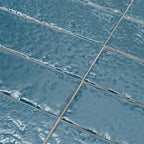 Colobric Dark Blue Brick 2x16 Ceramic Wall Tile | Tile Club