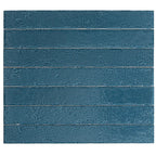 Colobric Dark Blue Brick 2x16 Ceramic Wall Tile | Tile Club