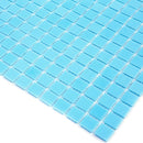 Baby Blue Squares Glass Pool Tile | Tile Club
