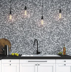 11.3" x 12.3" Carrara Marble Penny Round Tiles