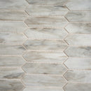 Beige Opal Picket Glass Mosaic | Tile Club