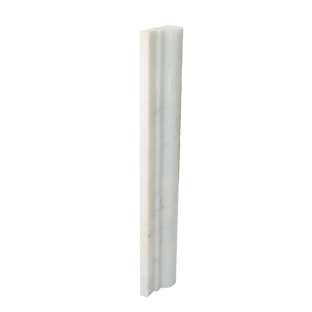 Bianco Carrara Marble Chair Rail Polished | Tile Club
