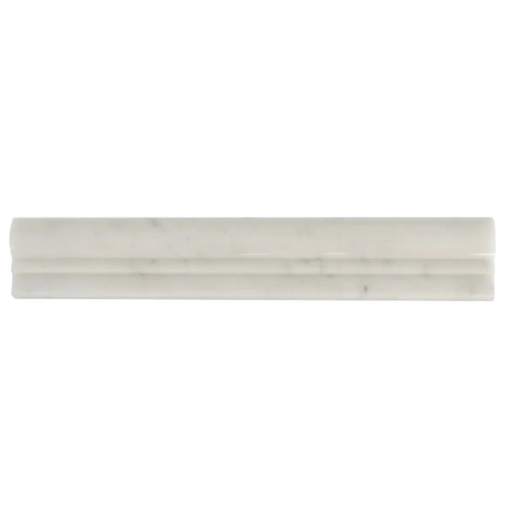 Bianco Carrara Marble Chair Rail Polished | Tile Club
