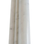 Bianco Carrara Marble Chair Rail Polished | Tile Club
