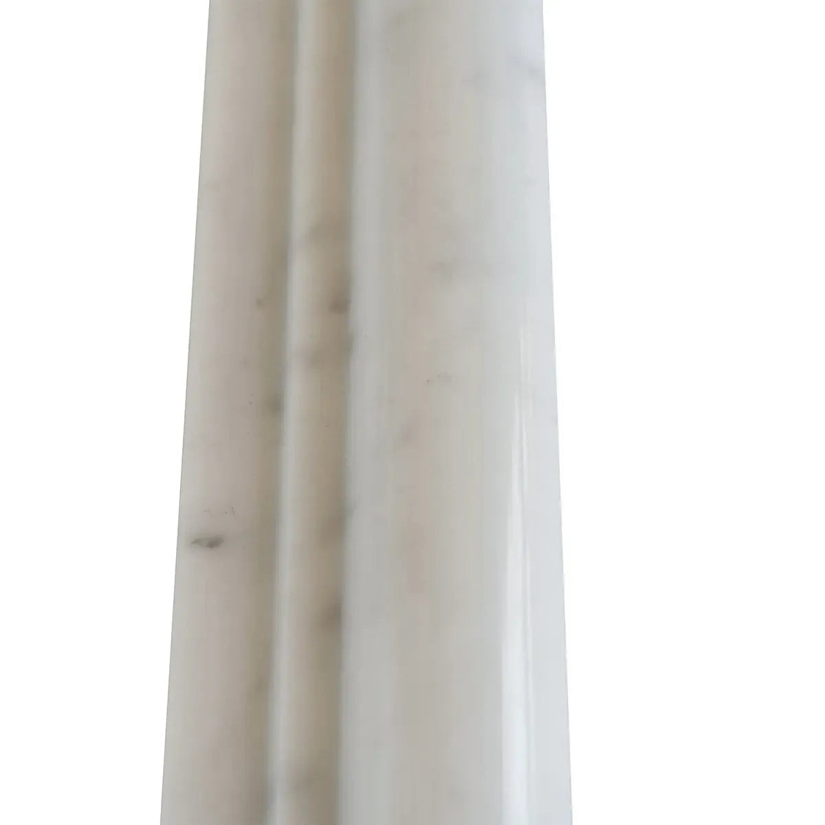 Bianco Carrara Marble Chair Rail Polished | Tile Club