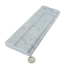 Bianco Carrara Marble Nova Baseboard Polished | Tile Club
