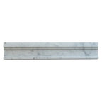 Bianco Carrara Marble Nova Chair Rail Polished | Tile Club