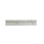 Bianco Carrara Marble Nova Chair Rail Polished | Tile Club