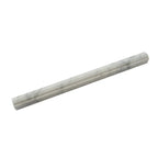 Bianco Carrara Marble Nova Pencil Liner Polished | Tile Club