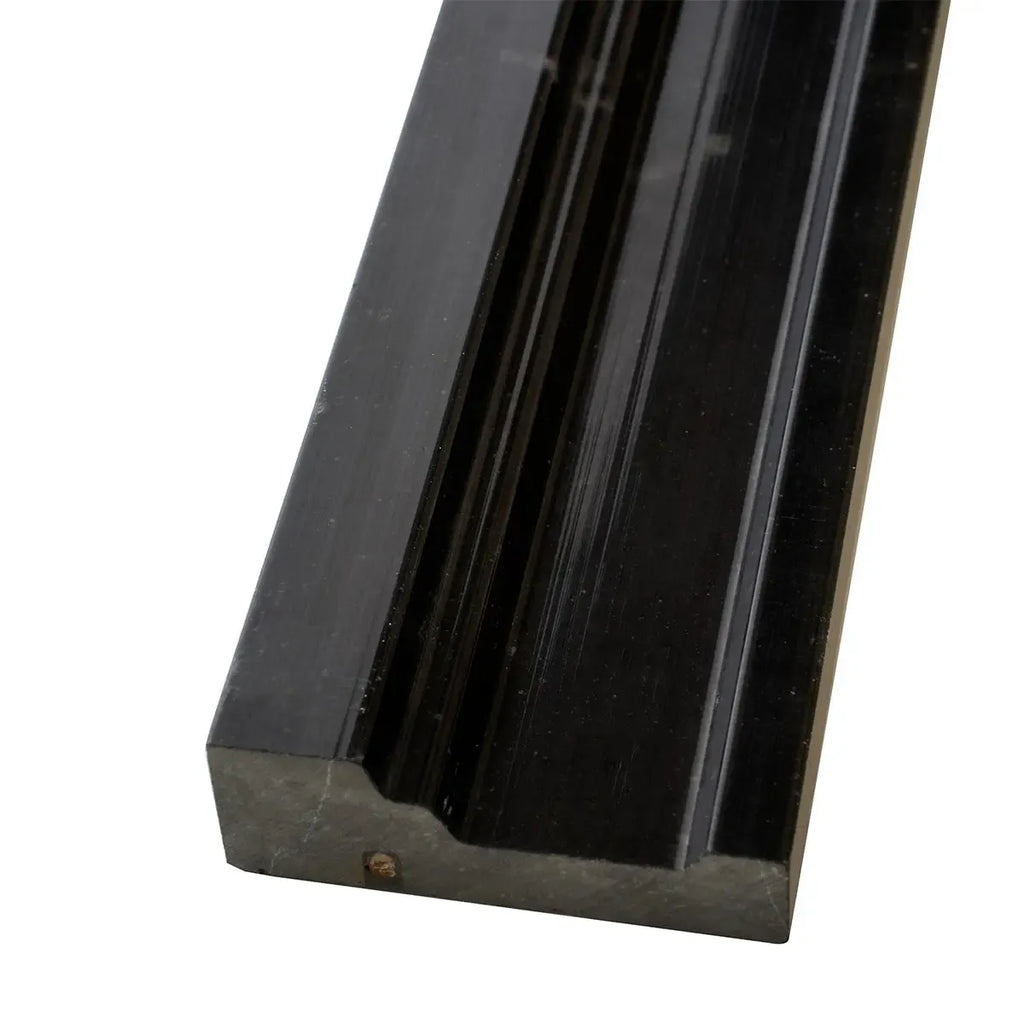 Black Marble Nova Chair Rail Polished | Tile Club