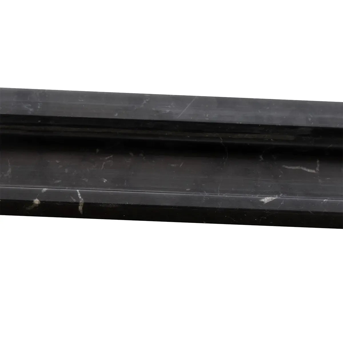 Black Marble Nova Chair Rail Polished | Tile Club