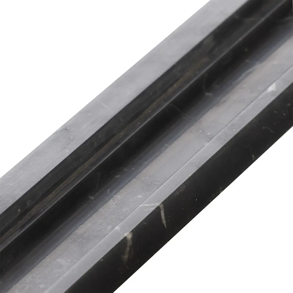 Black Marble Nova Chair Rail Polished | Tile Club