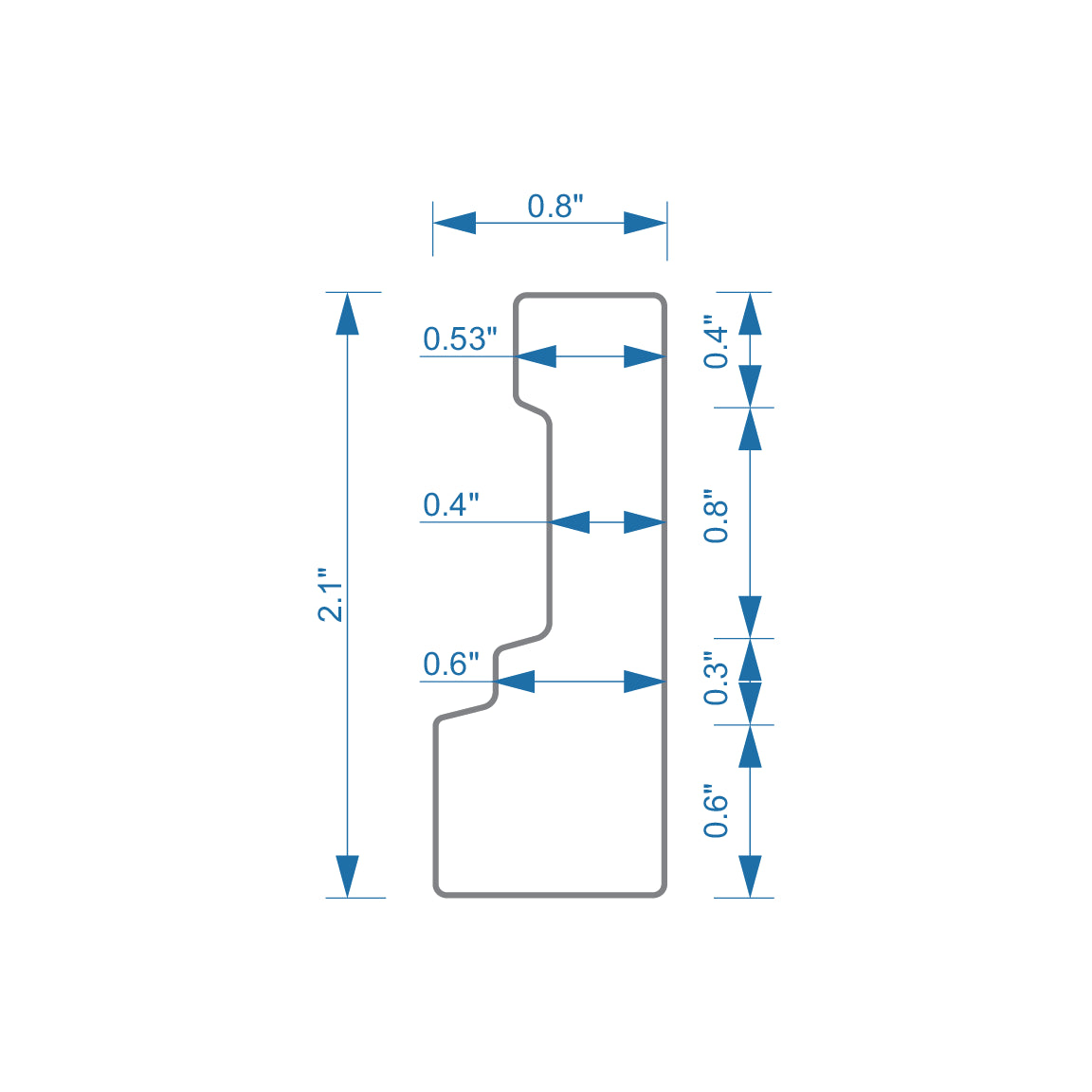 Calacatta Gold Marble Nova Chair Rail Polished | Tile Club