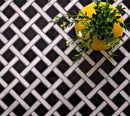 Boulevard Nero Marquina And Carrara Marble Mosaic Tile | Tile Club