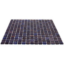 Brushed Plum Squares Glass Pool Tile | Tile Club