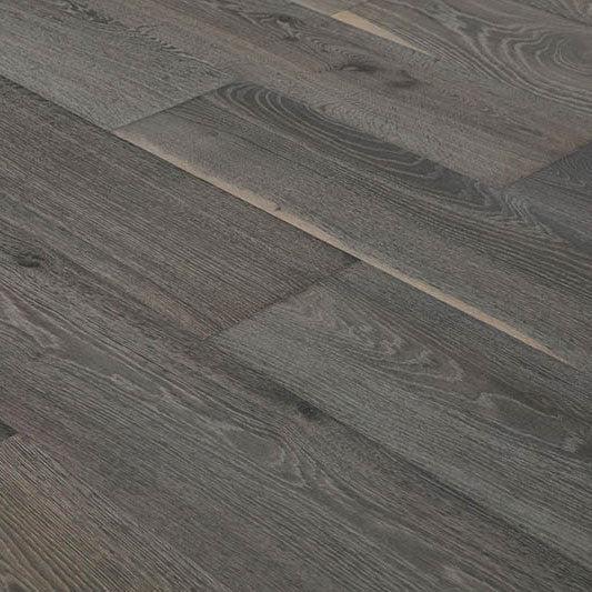 Bungalow Brushed Light Black Oak Engineered Hardwood | Tile Club